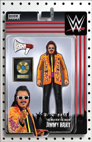 WWE issue 8-B Adam Riches Action Figure Cover
