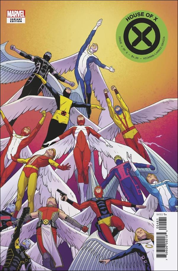 House of X issue 4-E Juann Cabal Cover