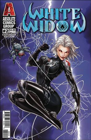 White Widow issue 2-ZK Jamie Tyndall Blue Holo-Foil Extended Edition