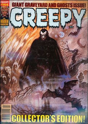 Creepy issue 144 Frank Frazetta Cover