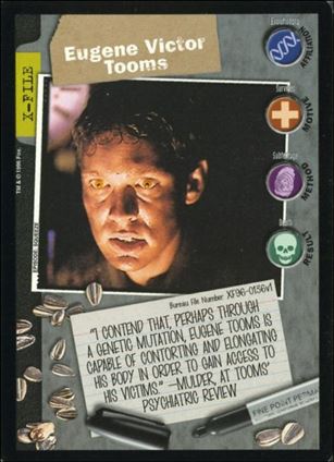 X-Files: Premiere Edition (Base Set) card XF96-0136v1 Eugene Victor Tooms 