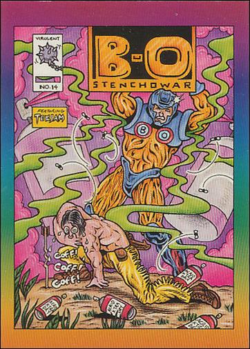 Defective Comics (Base Set) card 49 B-O Stenchowar #14