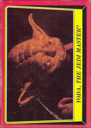 Star Wars: Return of the Jedi: Series 1 (Base Set) card 58 Yoda, the Jedi Master