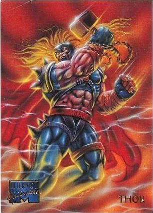 1995 Marvel Masterpieces (Base Set) card 104 Thor