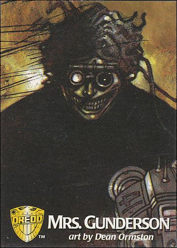 Judge Dredd: The Movie (Base Set) card 74 Mrs. Gunderson