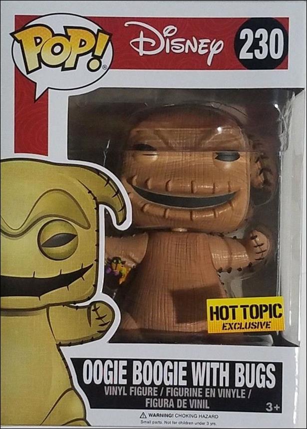 POP! Disney figure 230 Oogie Boogie with Bugs Hot Topic