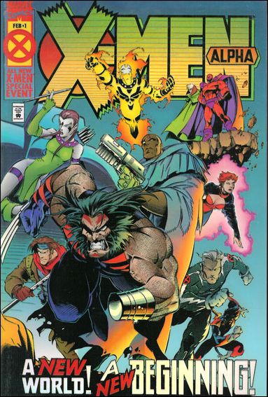 X-Men Alpha issue 1-C Retailer Incentive Gold Cover
