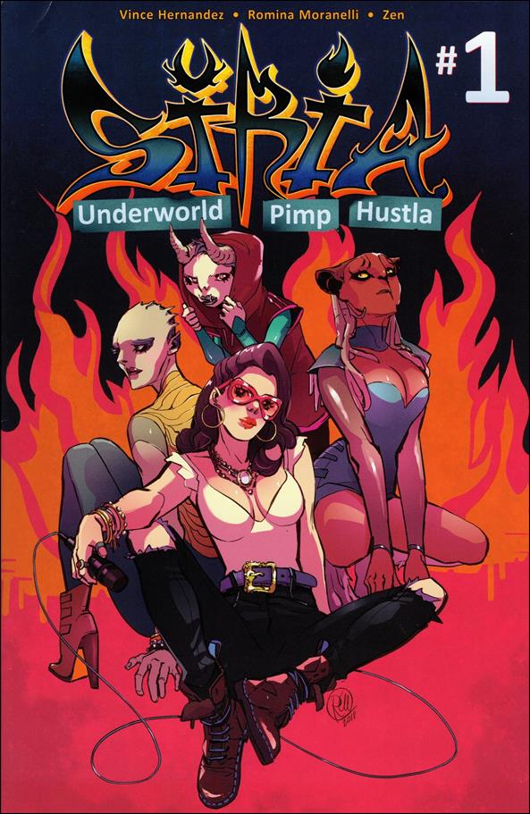 Siria: Underworld Pimp Hustla issue 1 Romina Moranelli Cover