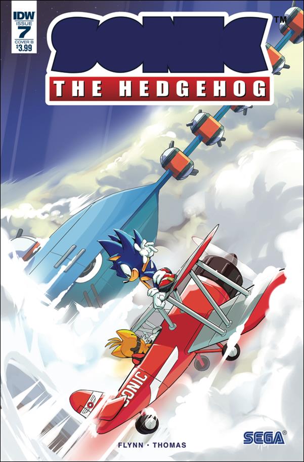 Sonic the Hedgehog (2018) issue 7-B Adam Bryce Thomas Cover