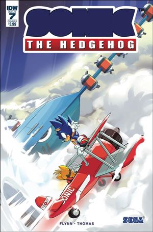 Sonic the Hedgehog (2018) issue 7-B Adam Bryce Thomas Cover
