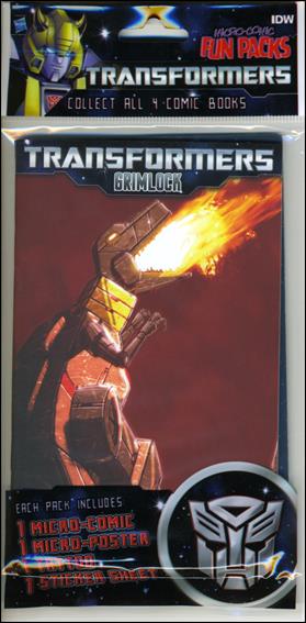 Transformers Micro Comic Fun Pack issue nn2 Grimlock Sealed Fun Pack