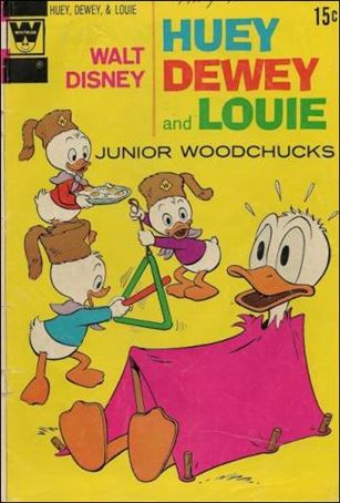 Walt Disney Huey, Dewey and Louie: Junior Woodchucks  issue 16-B Whitman Cover