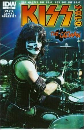 Kiss Solo issue 4-B 1:10 Photo Cover