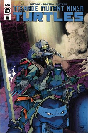 Teenage Mutant Ninja Turtles (2011) issue 102-C Matthew Roberts 1:10 Cover