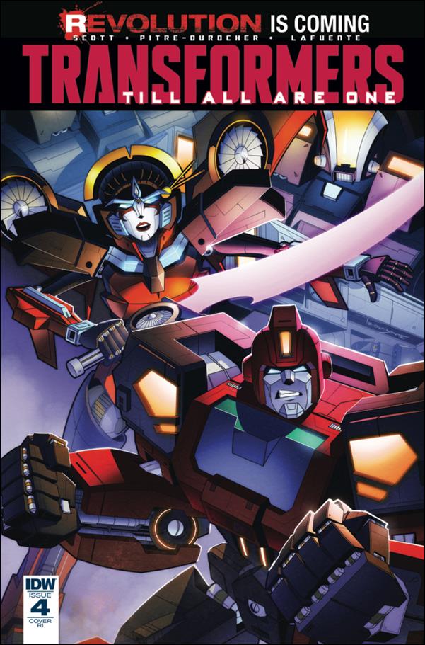 Transformers: Till All Are One issue 4-C Thomas Deer 1:10 Cover