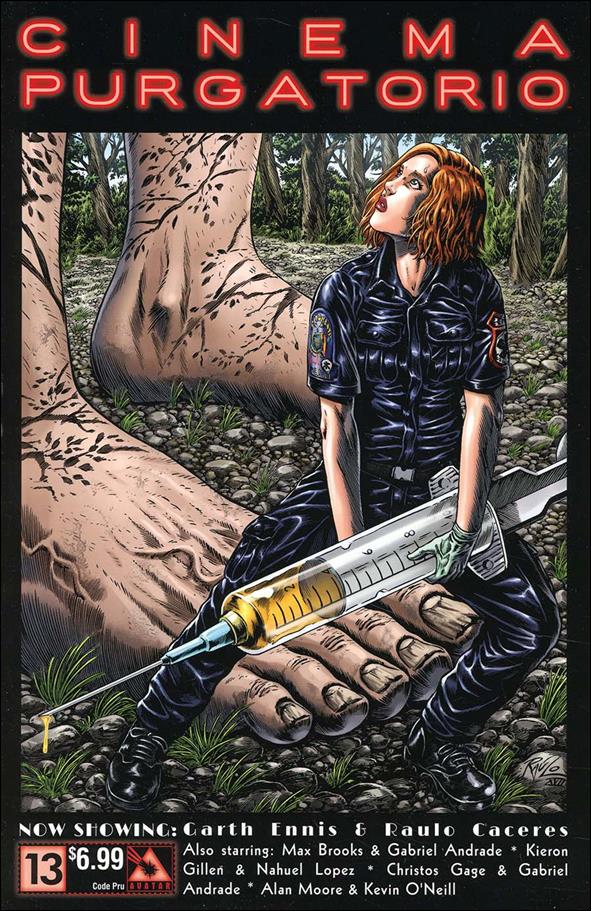 Alan Moore's Cinema Purgatorio issue 13-C Raulo Caceres Code Pru Cover