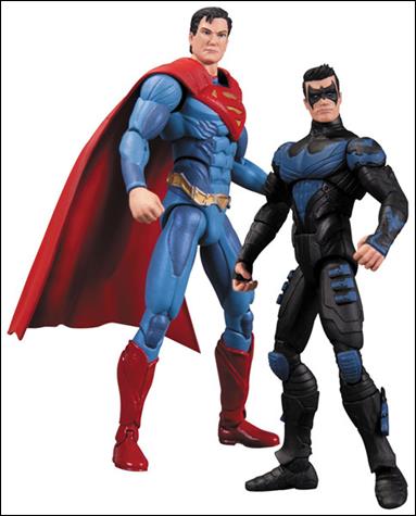 Injustice: Gods Among Us (2-Packs) figure 6 Nightwing vs Superman