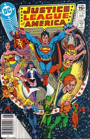 Justice League of America (1960) issue 217-B Canadian Price Cover