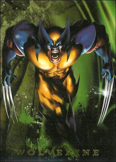 Marvel Annual Flair '94 (PowerBlast Subset) card 8 Wolverine