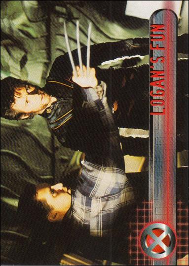 X-Men: The Movie (Base Set) card 66 Logan's Fun