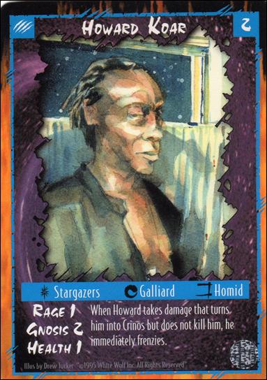 Rage Limited (Base Set) card 127 Howard Koar 