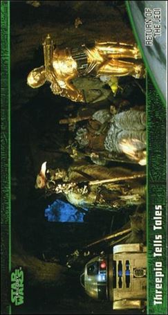 Star Wars Trilogy Widevision (Base Set) card 62 Threepio Tells Tales