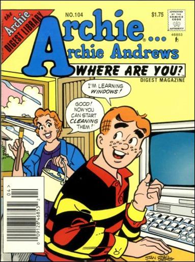 Archie…Archie Andrews, Where Are You Comics Digest Magazine issue 104