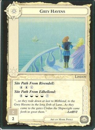 Middle-Earth: The Wizards (Base Set) card 199 Grey Havens