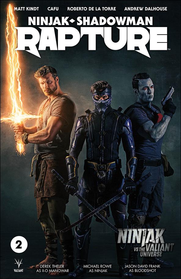 Rapture (2017) issue 2-C Ninjak vs the Valiant Universe Photo Cover