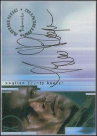 X-Files: Seasons 6 & 7 (Autographed Subset) card A6 Brian Thompson as Alien Bounty Hunter