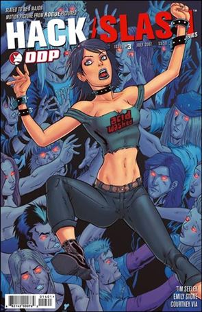 Hack/Slash: The Series issue 3 Tim Seeley Color Cover