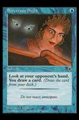 Magic the Gathering: Portal (Base Set) card 68 Sorcerous Sight