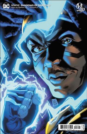 Static: Shadows of Dakota issue 6-B J.J. López Cardstock Cover