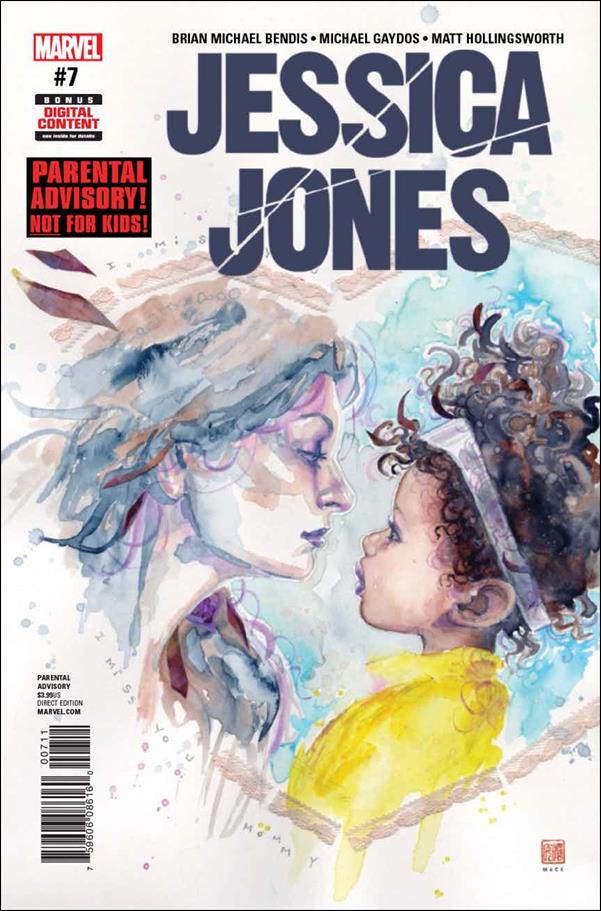 Jessica Jones (2016) issue 7 David Mack Cover