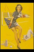 Elvgren's Calendar Pinups 2 (Base Set) card 61 Blind Date