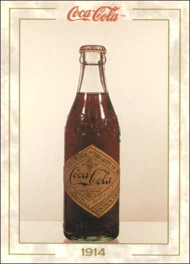 Coca-Cola Collection Series 1 (Base Set) card 20 Bottle (1900 - 1915)