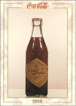 Coca-Cola Collection Series 1 (Base Set) card 20 Bottle (1900 - 1915)