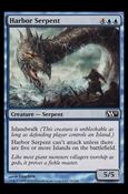 Magic the Gathering: 2011 Core Set (Base Set) card 56 Harbor Serpent
