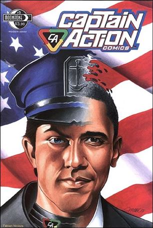 Captain Action Comics issue 5 Mark Sparacio 