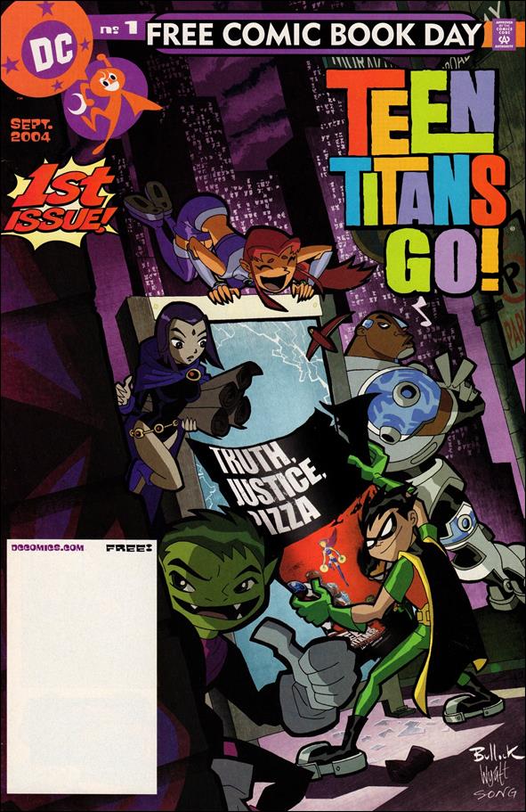Teen Titans Go! (2004) issue 1-B Free Comic Book Day Edition