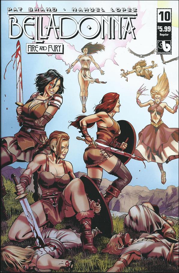 Belladonna: Fire & Fury issue 10 Nahuel Lopez Cover