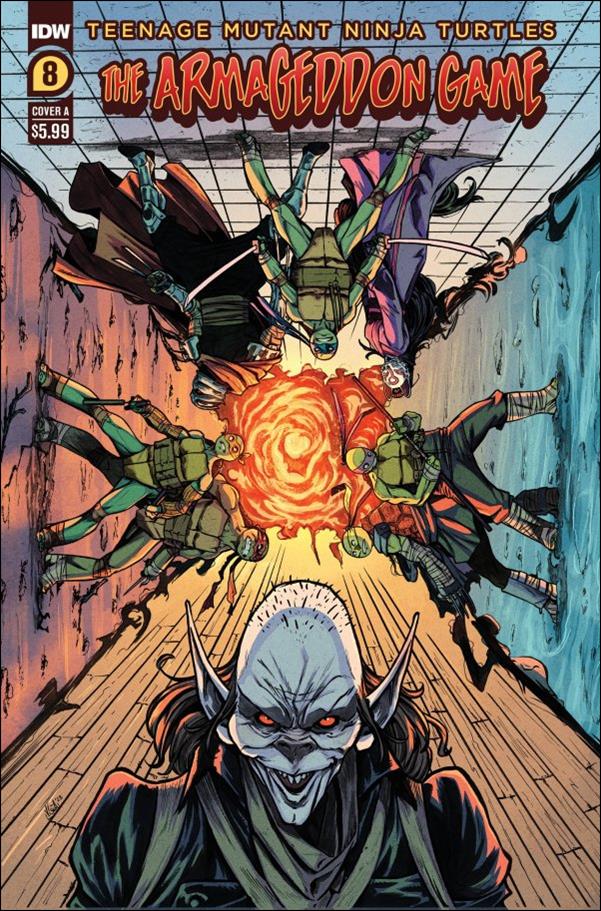 Teenage Mutant Ninja Turtles: The Armageddon Game (9/2022) issue 8 Vincenzo Federici Cover