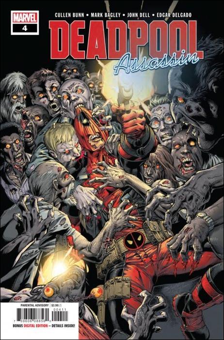Deadpool: Assassin issue 4 Mark Bagley Cover