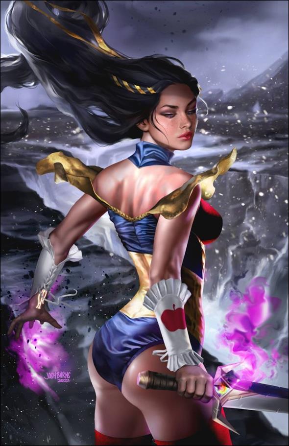 Grimm Fairy Tales (2016) issue 67-C Josh Burns Cover