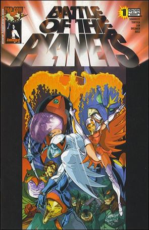 Battle of the Planets (2002) issue 1-C J. Scott Campbell Cover