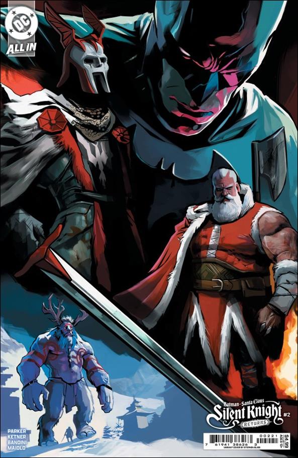 Batman / Santa Claus: Silent Knight Returns issue 2-B Stephen Bliss Cardstock Cover