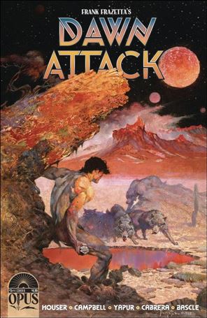 Frank Frazetta's Dawn Attack issue 3-B Frank Frazetta Cover