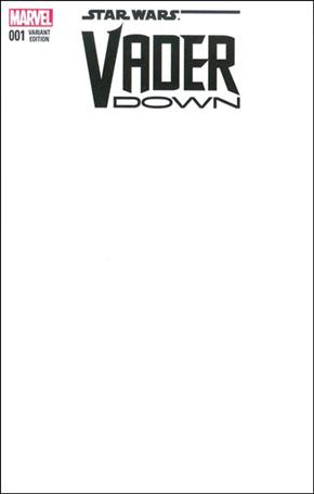 Star Wars: Vader Down issue 1-F Blank/Sketch Cover