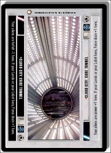 Star Wars: Special Edition Limited (Base Set) card 273 Cloud City: Core Tunnel