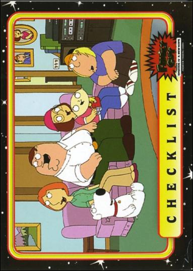 Family Guy Presents Episode IV A New Hope (Base Set) card 50 Checklist